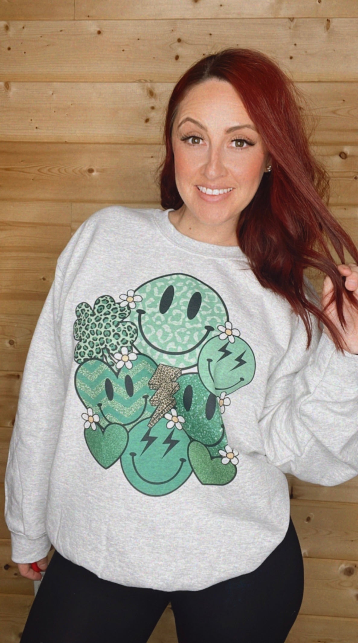 Retro Green Smileys
