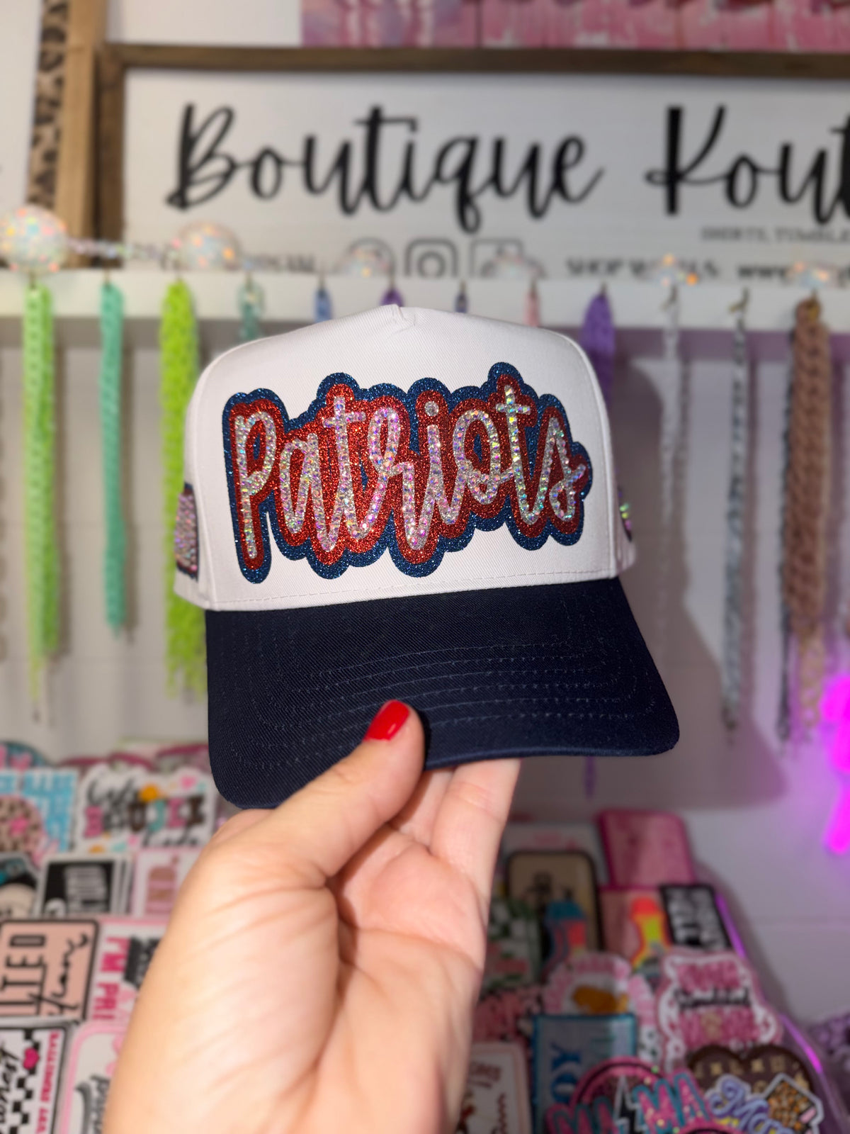3 layer Bling hats