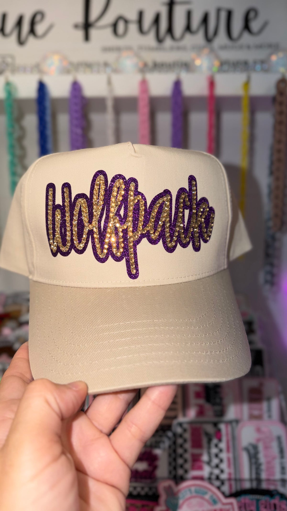 2 layer Bling hats