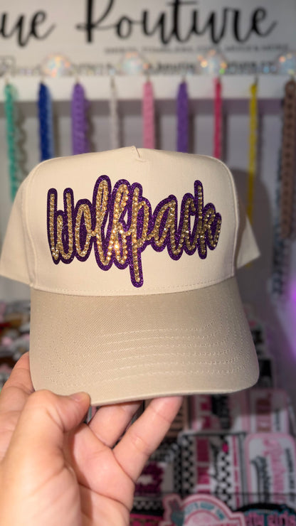 2 layer Bling hats