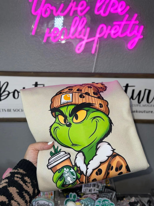 Grinchy with a pinch of boujee