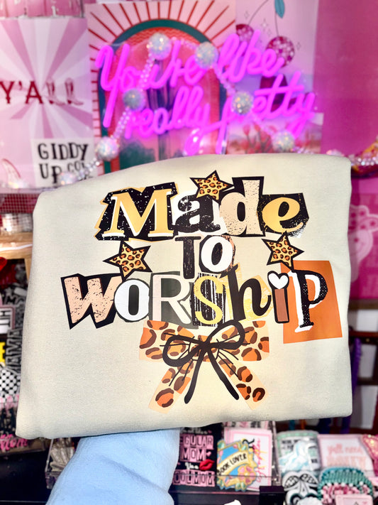 Made to worship