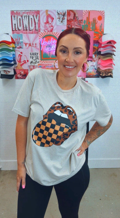 A little leopard a little checkered