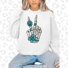 Load image into Gallery viewer, Peace Turquoise Skelly
