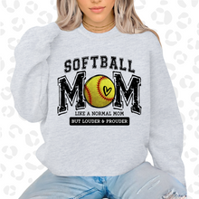 Load image into Gallery viewer, Softball Mom like a normal mom but louder
