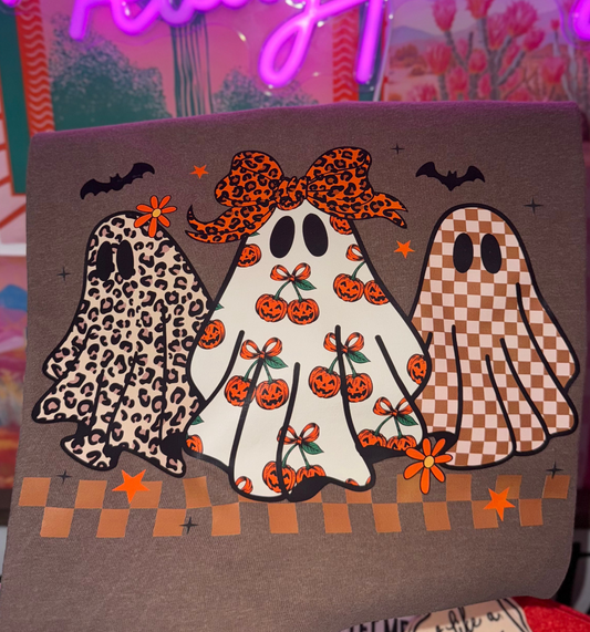 Fall Cute Preppy Ghosts
